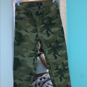 Celebrity camo jeans from Macy’s Juniors